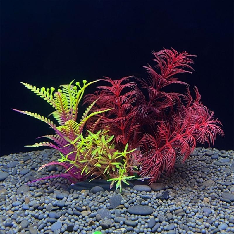 Aquarium Fish For Sale - 人工水槽装飾植物魚の装飾水族館造園シミュレーション水生植物装飾品ベストセール