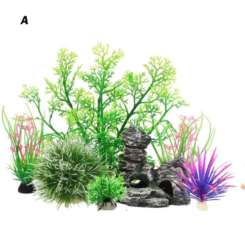 Aquarium Fish For Sale - 10個入り ホットセール 新入荷 プラスチック製 模造水槽飾り 魚タンク用