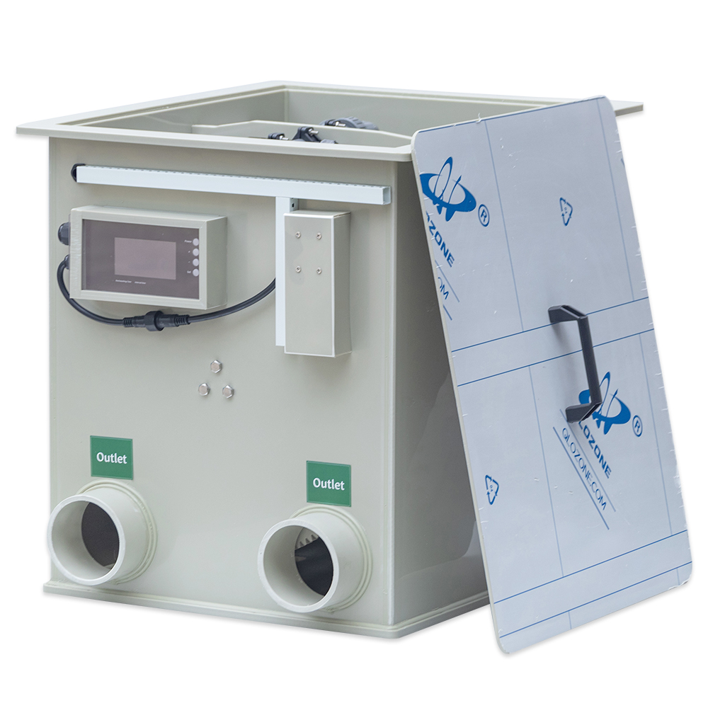 Aquarium Fish In - QihangRAS 5300ガロン鯉池用RDFマイクロドラムフィルター 家庭用アクアリウム水槽水フィルター 20m3/h 池用回転ドラム
