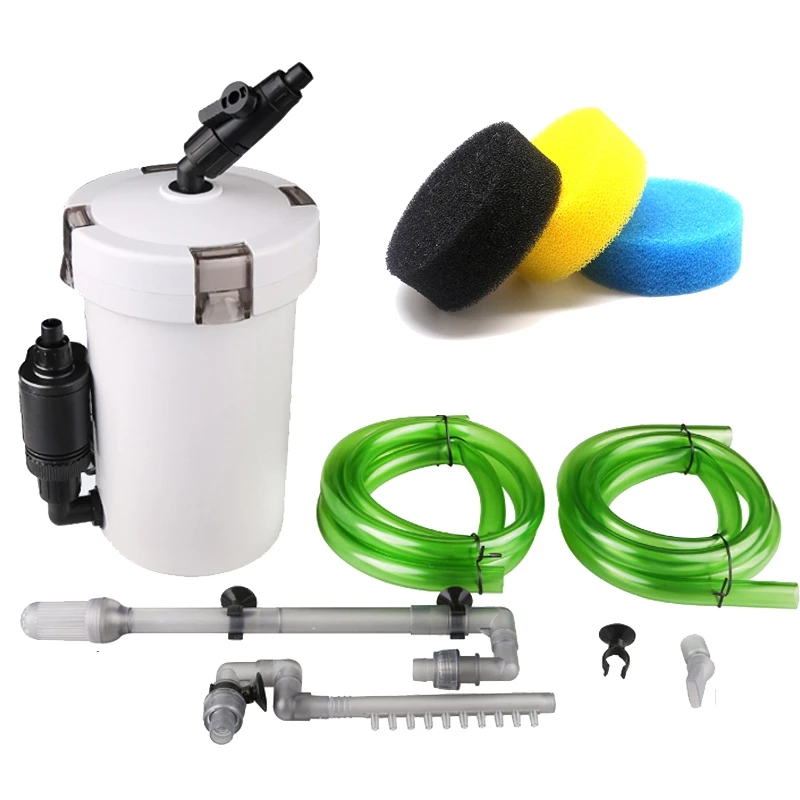 Aquarium Fish In - 超静音外部水槽フィルターバケット HW-602B HW-603B LW-602B LW-603B 110-220V