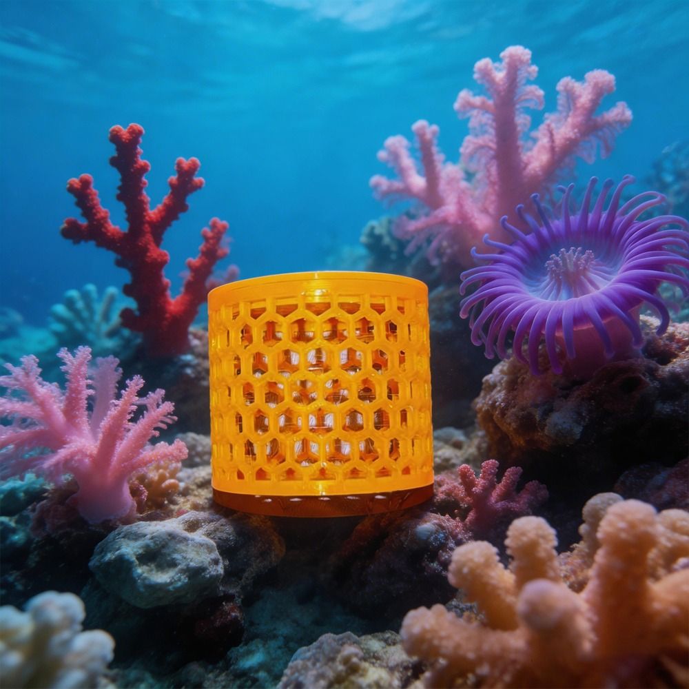 Aquarium Fish Reproduction - 新しい 3D 印刷サンゴ繁殖ボックス水族館小型サンゴ移植ボックス観賞用サンゴ取り付けツールサンゴ繁殖
