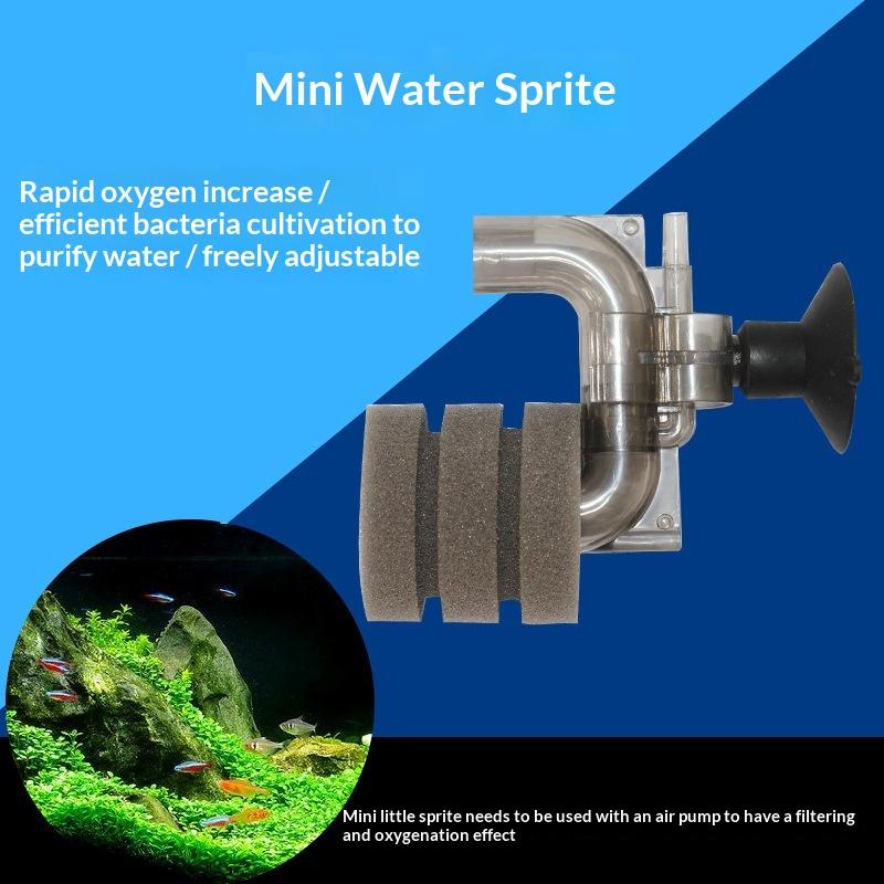 ホットセール-ミニ水槽スポンジフィルター生化学浄水器酸素増加 - Aquarium Fish For Sale のレビューと価格