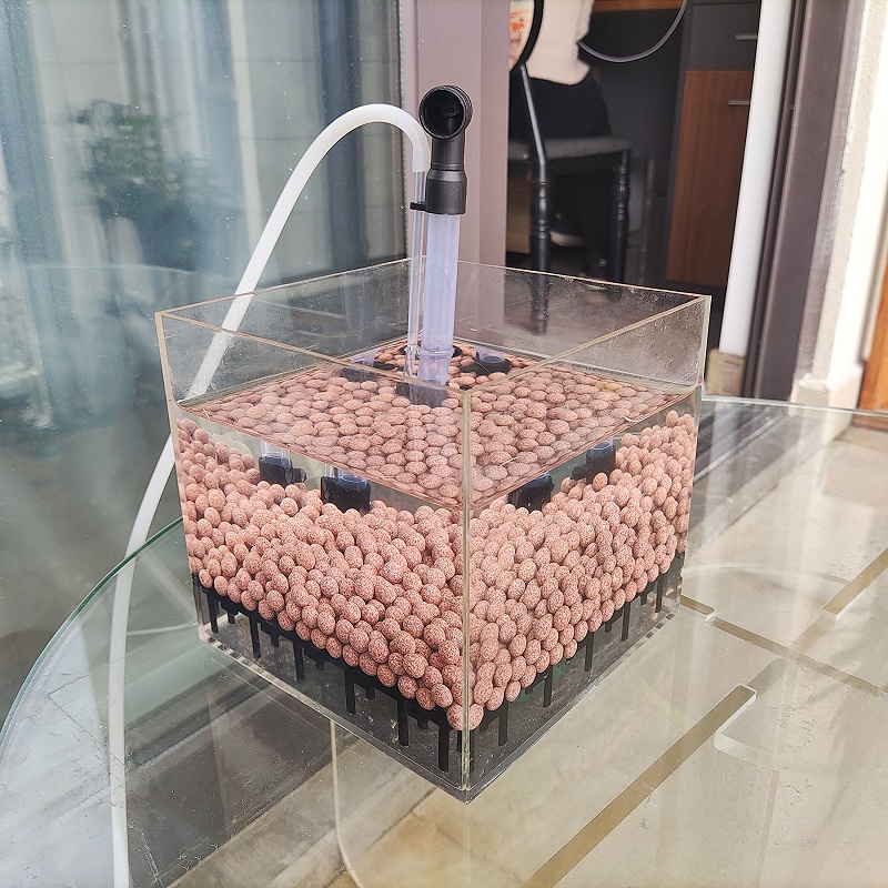 透明アクリル製エビ水槽フィルターシステム水槽スクエアUGFボ - Aquarium Fish Reproduction のレビューと価格