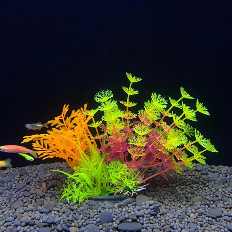 人工水槽装飾植物魚の装飾水族館造園シミュレーション水生植物装 - Aquarium Fish For Sale のレビューと価格