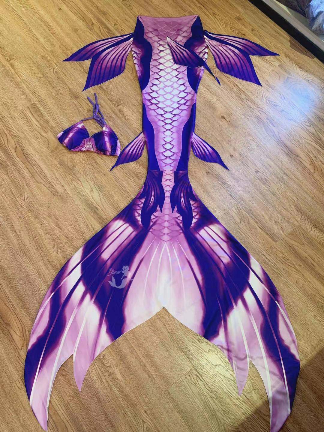 マーメイドテール水着水族館撮影パフォーマンス魚皮グリッター大 - Aquarium Fish In のレビューと価格