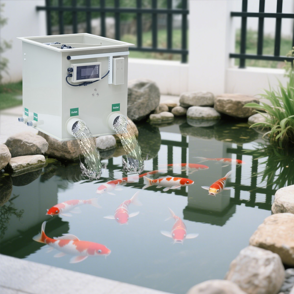 QihangRAS 5300ガロン鯉池用RDFマイクロドラム - Aquarium Fish In のレビューと価格