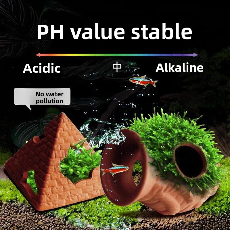   魚やエビの繁殖用の隠れ穴付き粘土製水槽、オウムガラシやト - Aquarium Fish Reproduction のレビューと価格