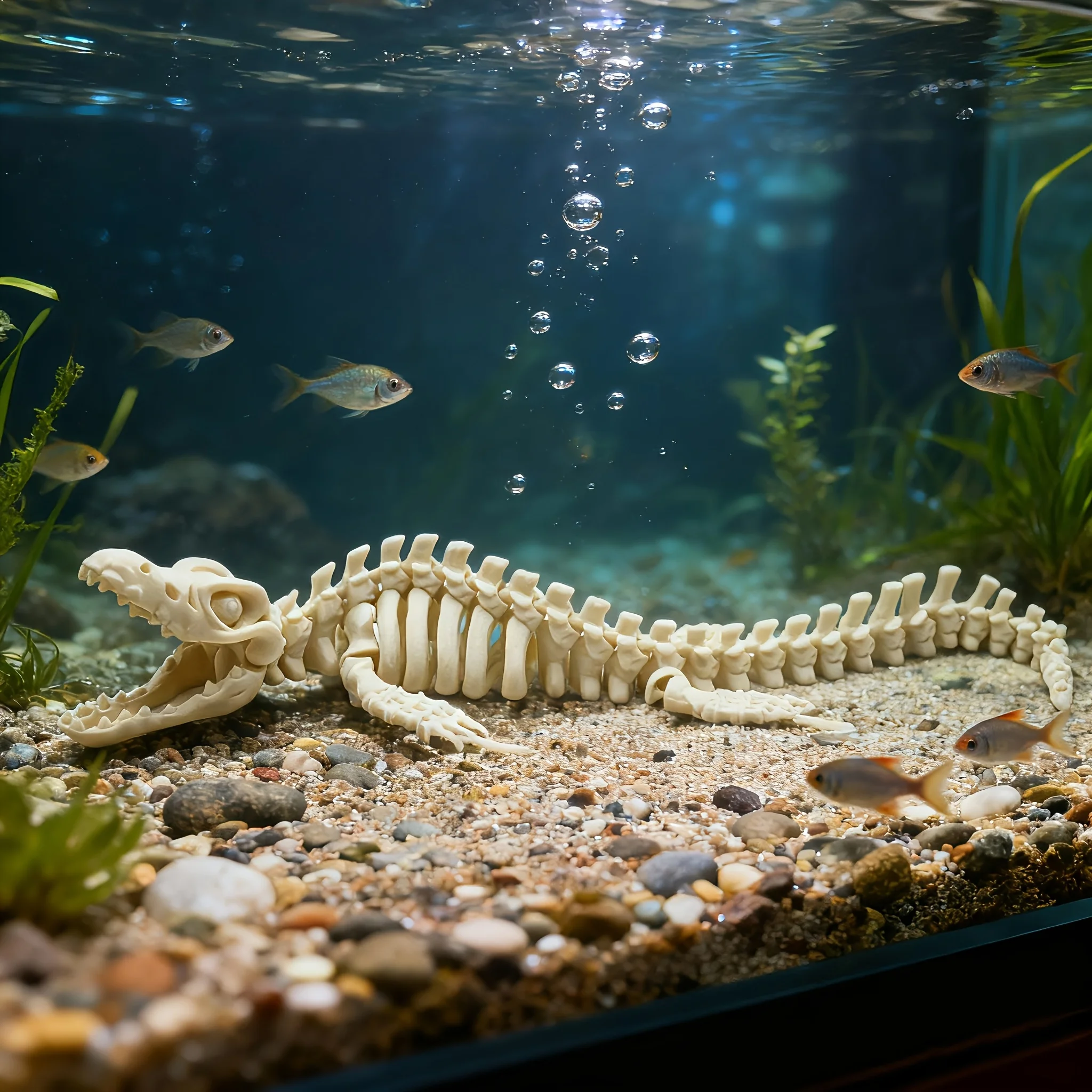 リアルな滄龍骨格複製水槽装飾 - 水族館愛好家に適した大型恐 - Aquarium Fish Reproduction のレビューと価格