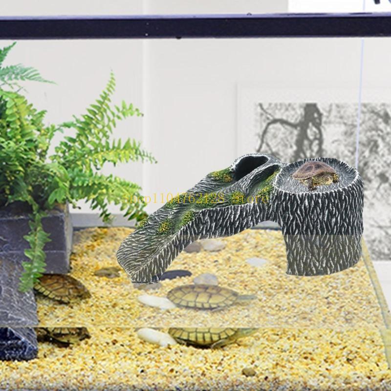 テラリウム 日光浴プラットフォーム 水槽の装飾 造園装飾品  - Aquarium Fish For Sale のレビューと価格